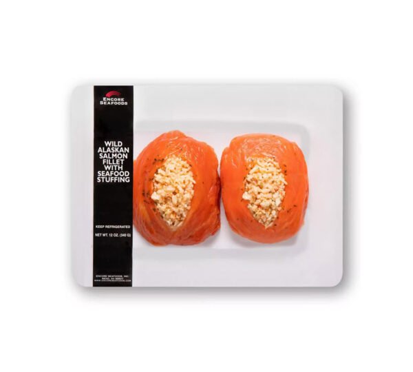 Encore Seafoods Stuffed Alaskan Salmon